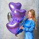 Шар фольгированный "сердце" 