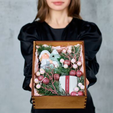 Подарочный новогодний бокс Счастье